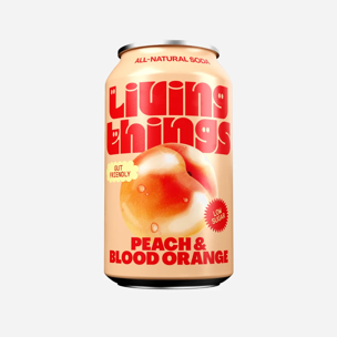 Living Things | Peach & Blood Orange 330ml